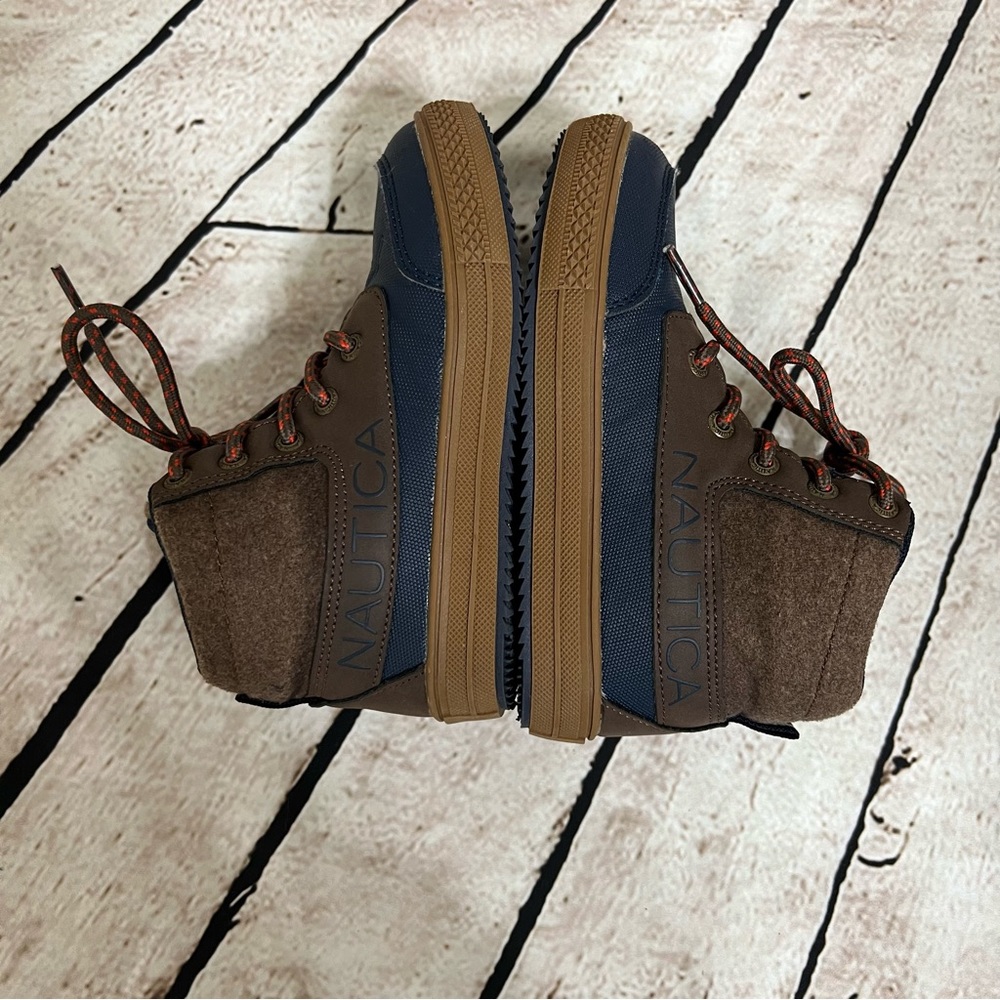 Nautica Kids Chukka Boot Lace-Up and Zipper Bootie size 10toddler - Picture 6 of 9